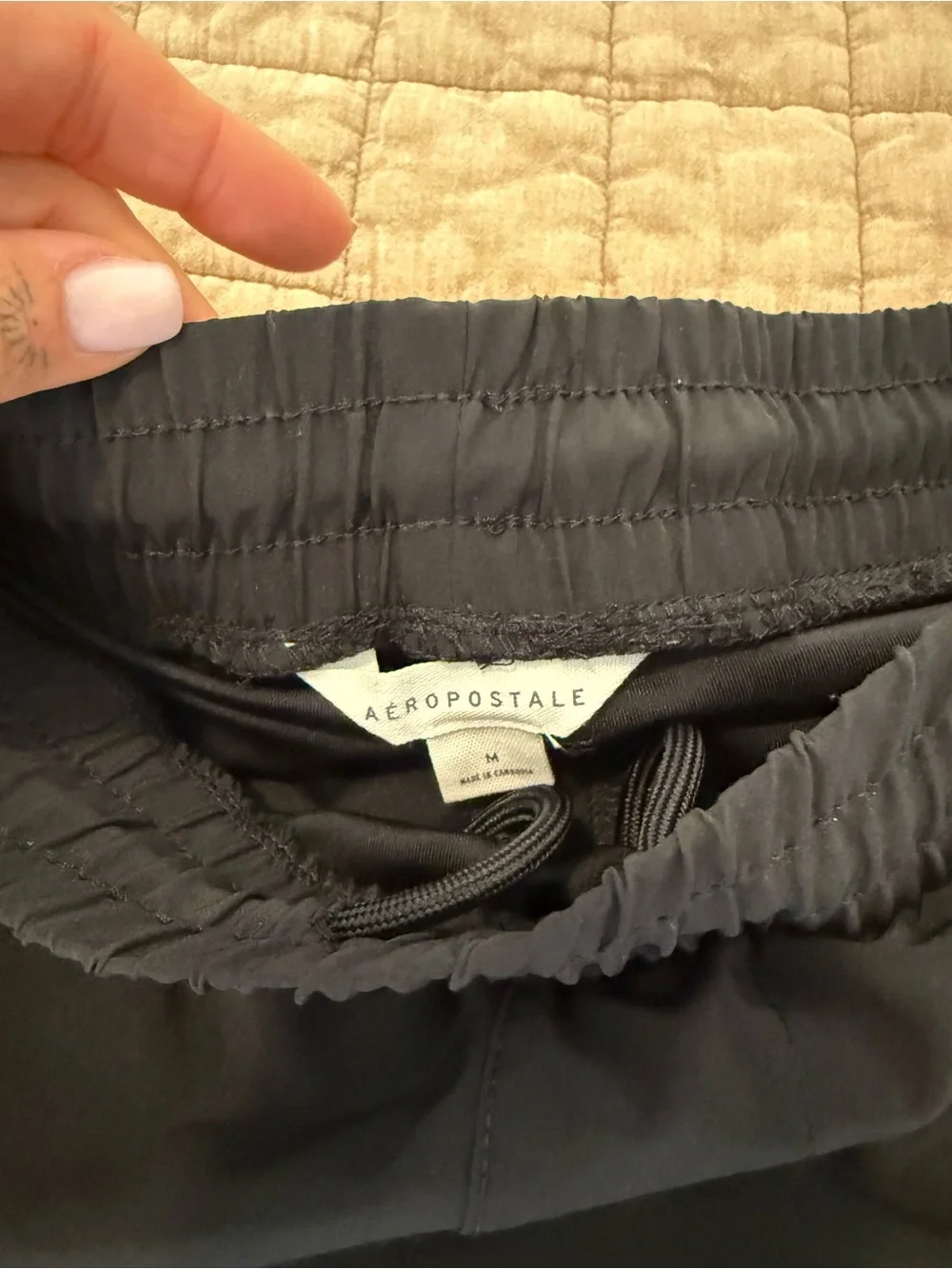 Men's Aeropostale Black Active Shorts